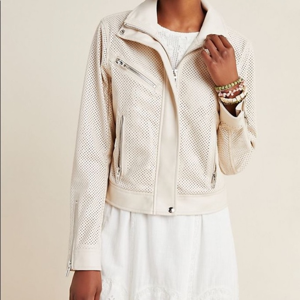 BLANK NYC Faux Leather Moto Jacket